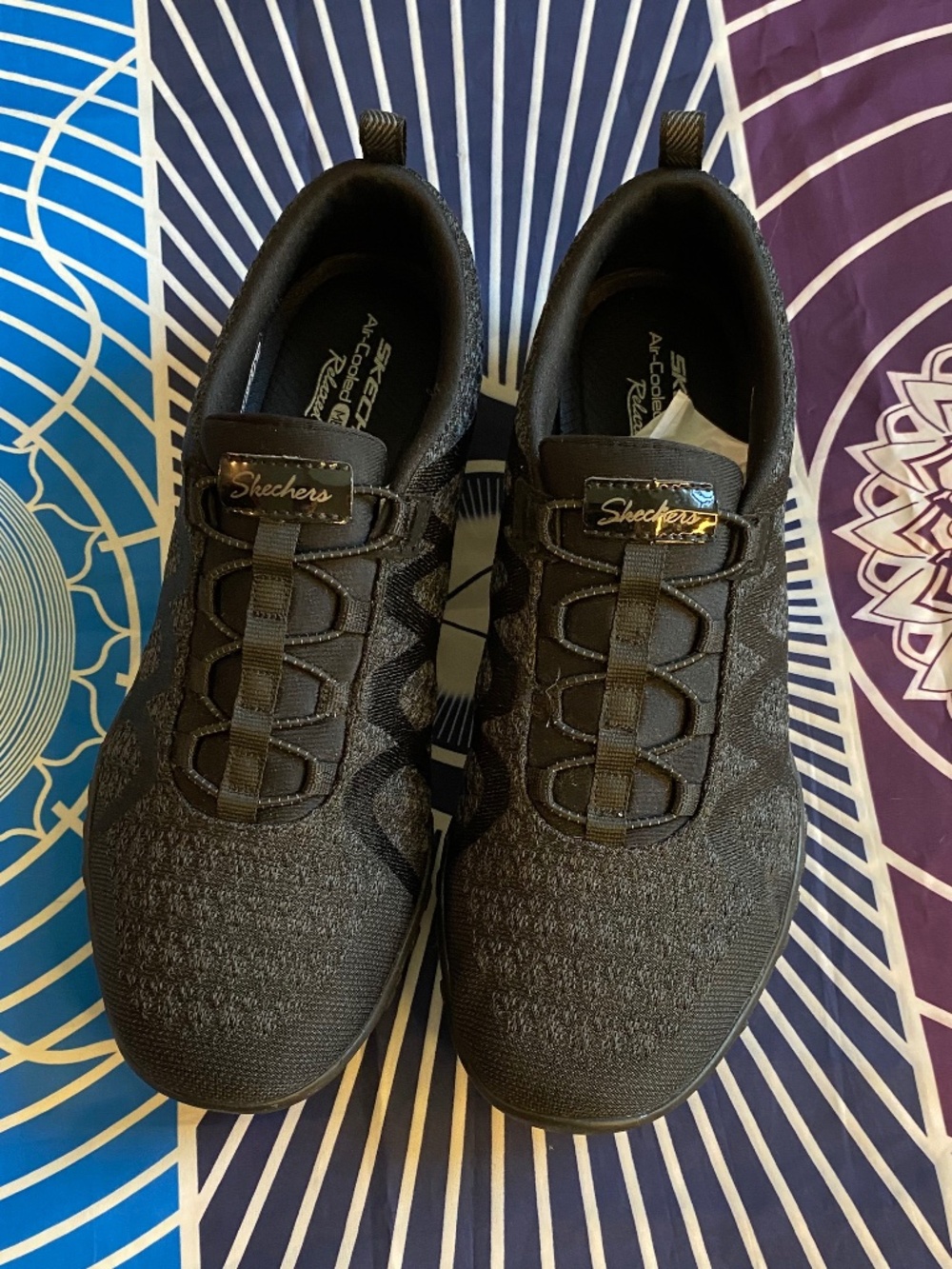 Sketchers Relaxed Fit Breathe Easy Slip On Sneaker